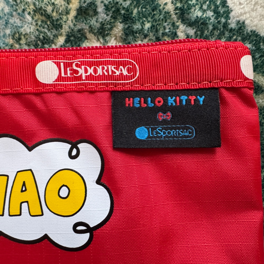 LeSportsac Red Hello Kitty Kids Pouch - Picture 5 of 5
